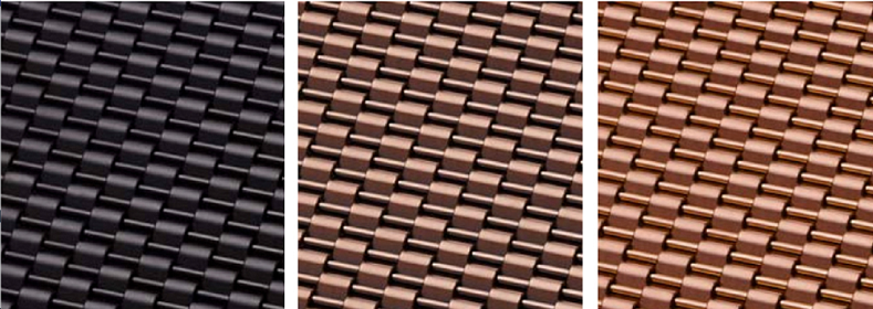El tratamiento superficial común para mallas arquitectónicas. El tratamiento superficial común para mallas arquitectónicas.