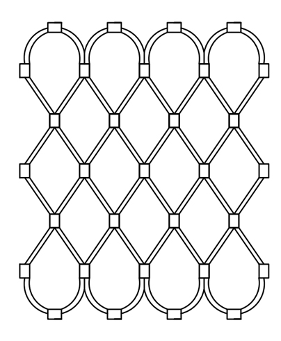 Sello con bucles de cable
