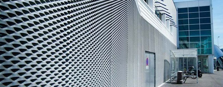 Panel decorativo de metal expandido Panel decorativo de metal expandido