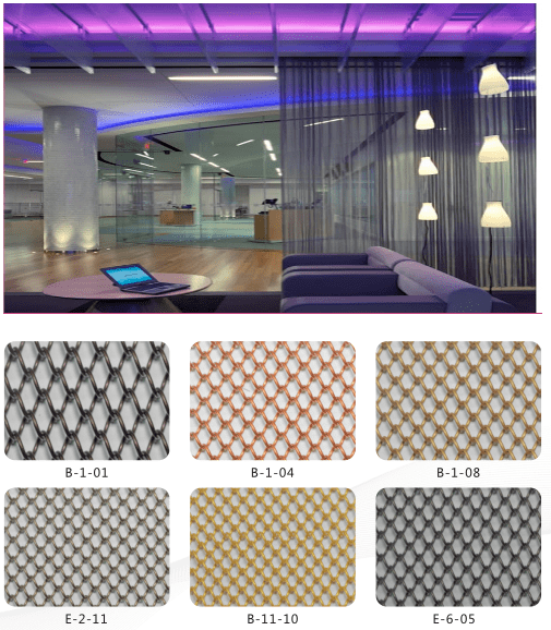 Cortinas de bobina de metal Cortinas de bobina de metal