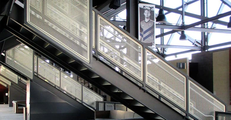 Metal perforado decorativo