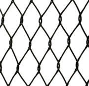 Malla de cable de acero inoxidable negro oxidado